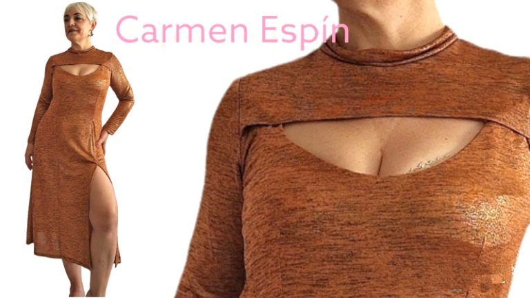 Vestido de moda elegante