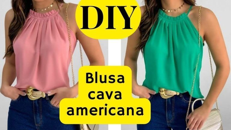 Blusa cava americana