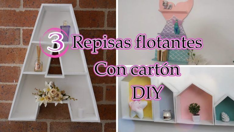 DIY Estanterías decorativas