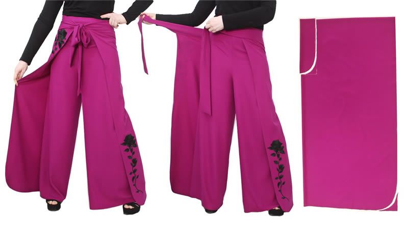 pantalon Palazzo sin patron