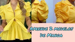 Blusa cuello Sport con Nudo