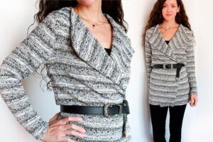 DIY Chaqueta con solapa
