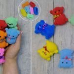 Ositos con gomas para el pelo