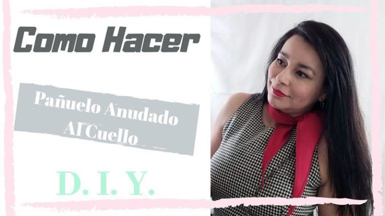 DIY Pañuelo anudado al cuello