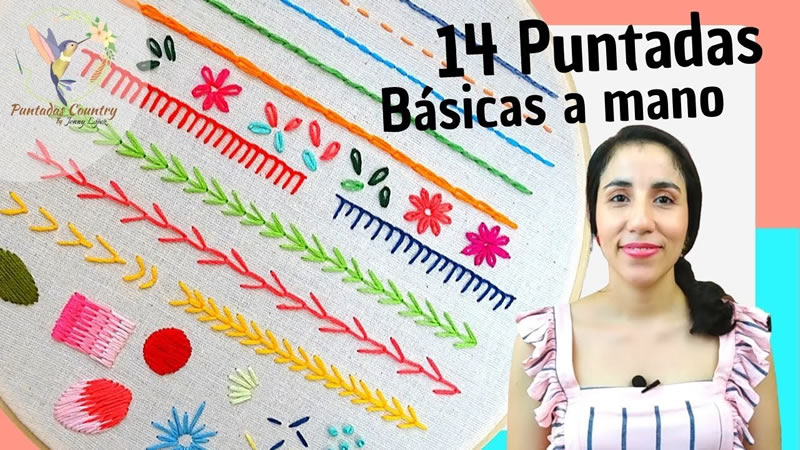 Bordado básico a mano para principiantes