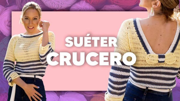 Suéter crucero de primavera