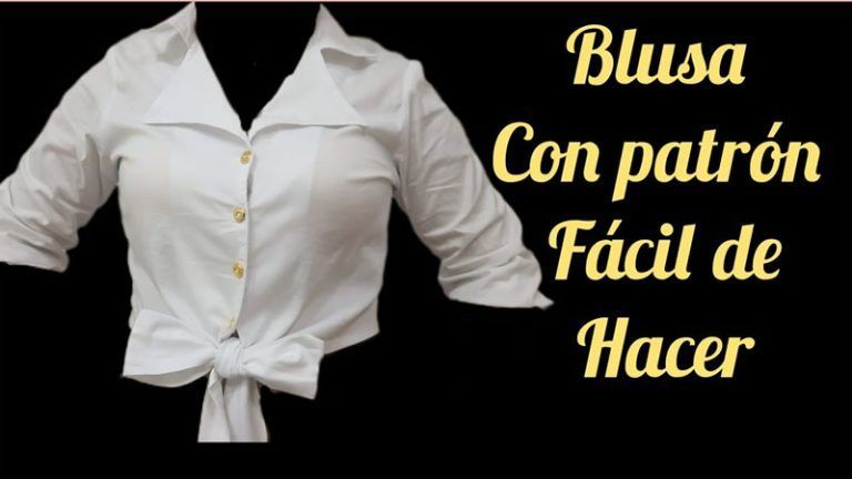 Blusa Cuello Sport y Botones