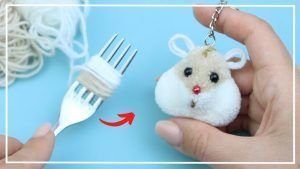 Hámster con Pompones súper lindo