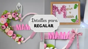 Manualidades decorativas para mamá