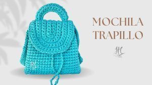 Mochila a crochet con Trapillo