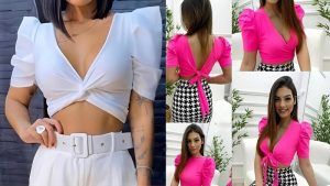 Top escotado DIY
