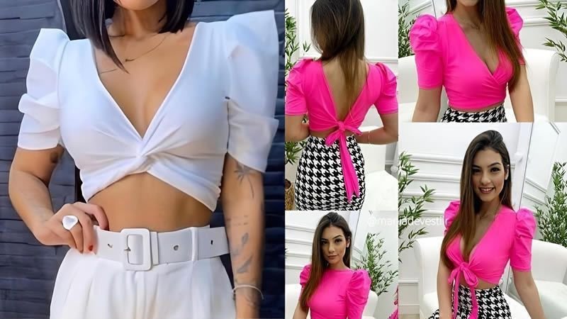 Top escotado DIY
