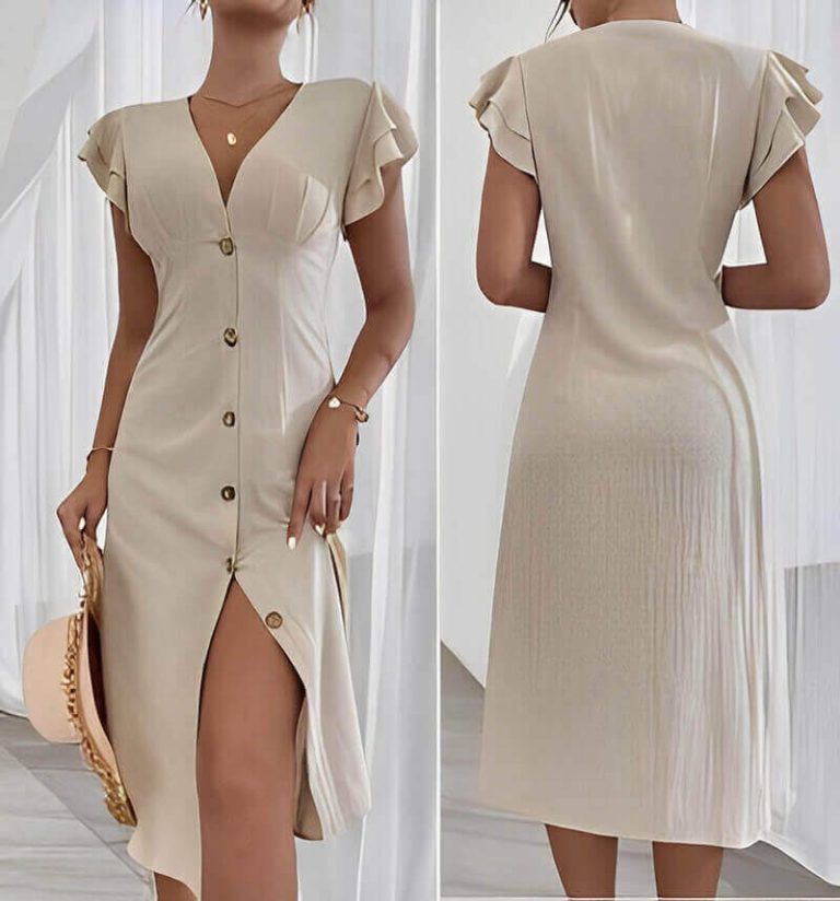 Vestido chemise mujer