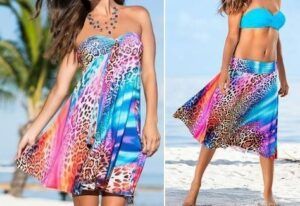 vestido convertible en falda