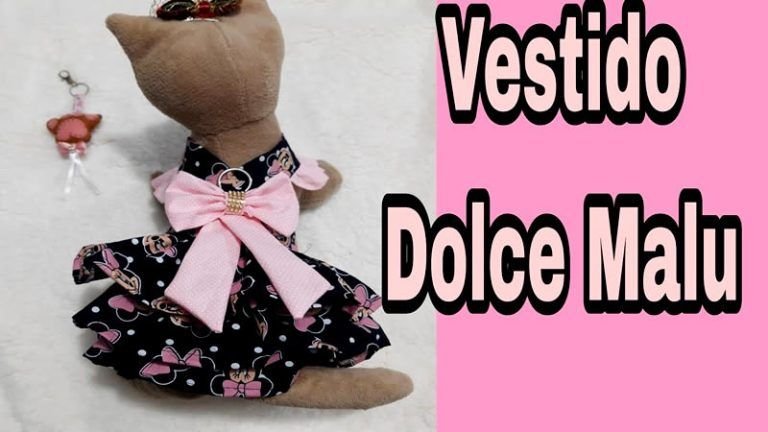 Vestido para mascotas paso a paso