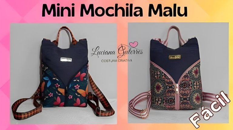Mini mochila Malú DIY