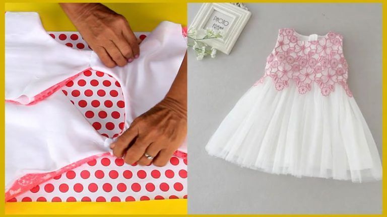 Vestido con encaje o blonda para niña