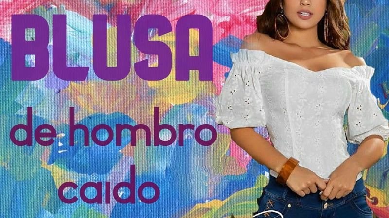 Blusa hombro caído DIY paso a paso
