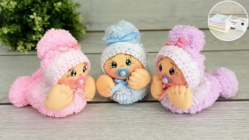 Muñecas con aroma a jabón