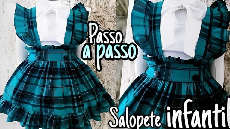 Falda de tirantes infantil