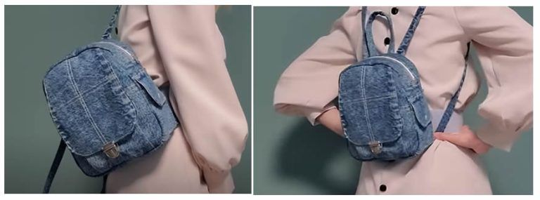 Mochila Jeans DIY