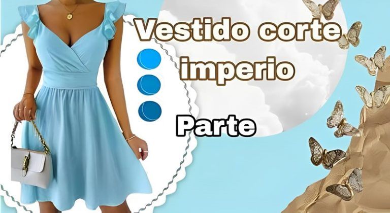 Vestido corte imperio