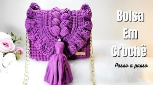 Bolso elegante crochet
