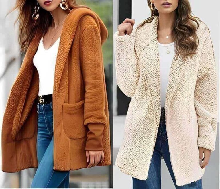 Chaqueta Teddy con capucha