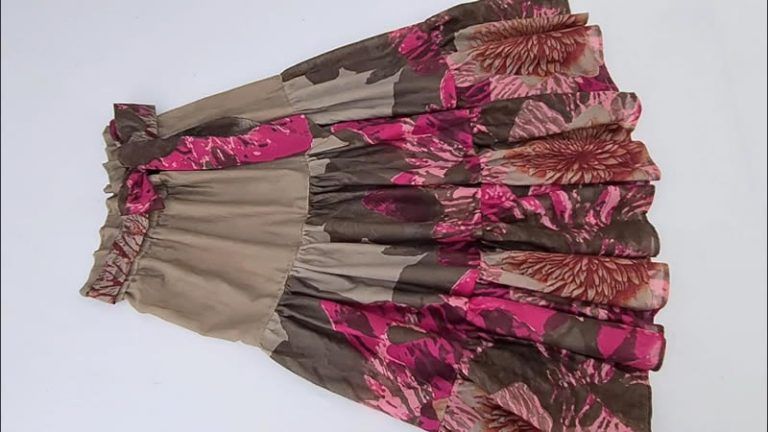 DIY Falda con volantes