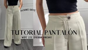 Pantalón de pierna ancha