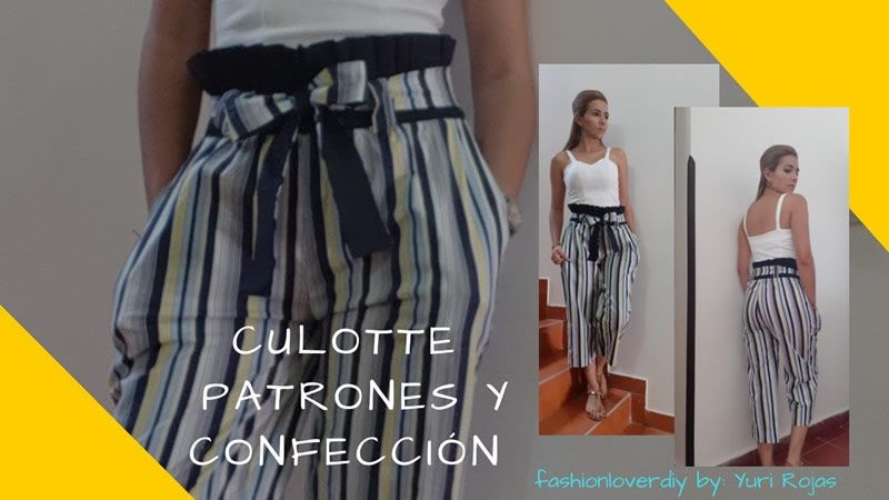 Pantalón Culotte Pretina