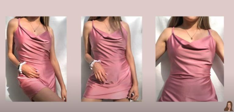 DIY Vestido satín mujer
