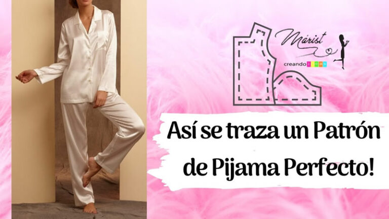 Pijama mujer con patrón y confección