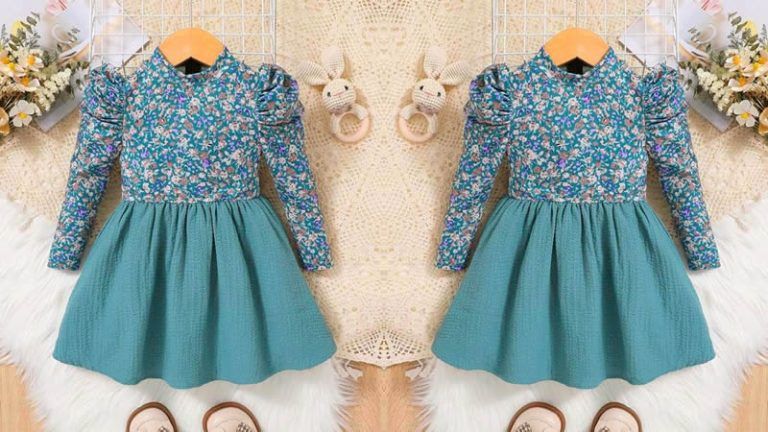 Vestido invierno manga Gigot