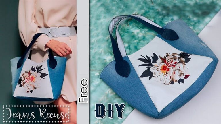 Bolso de hombro con retales