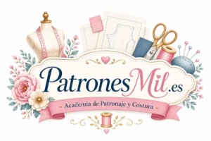 PatronesMil.es academia de patronaje y costura con tutoriales paso a paso, patrones de ropa, confección creativa, costura DIY y proyectos handmade para aprender a coser desde casa.