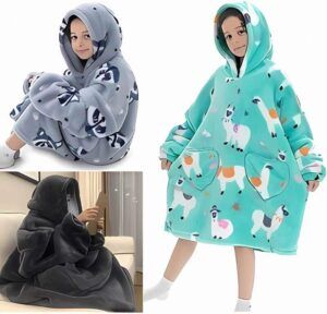 Túnica manta con capucha