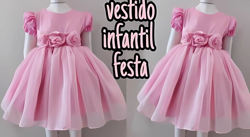 Vestido infantil de fiesta
