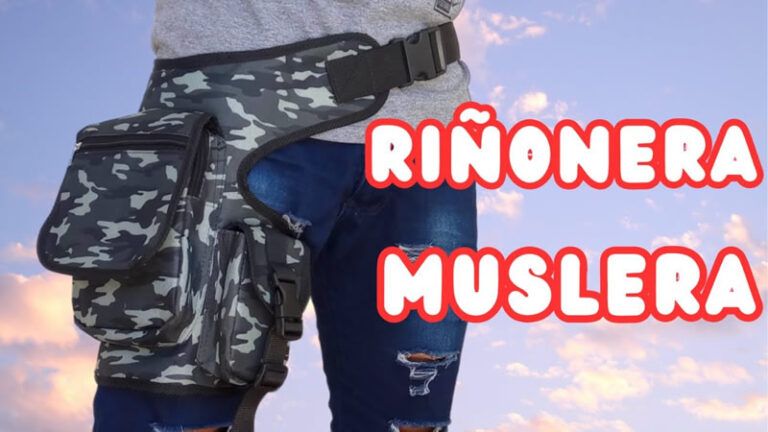 Riñonera muslera para hombre