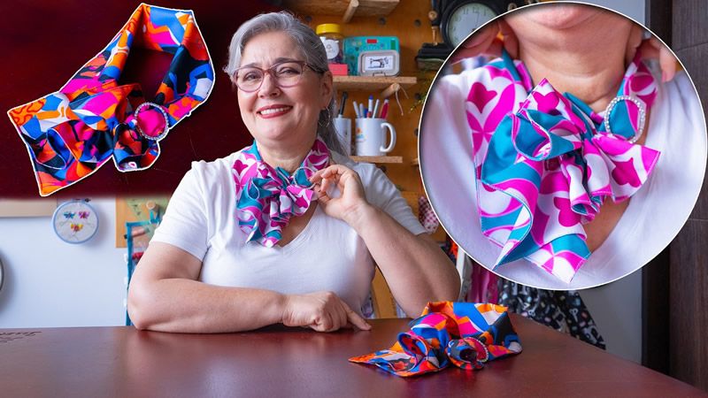 Bufanda o foulard elegante