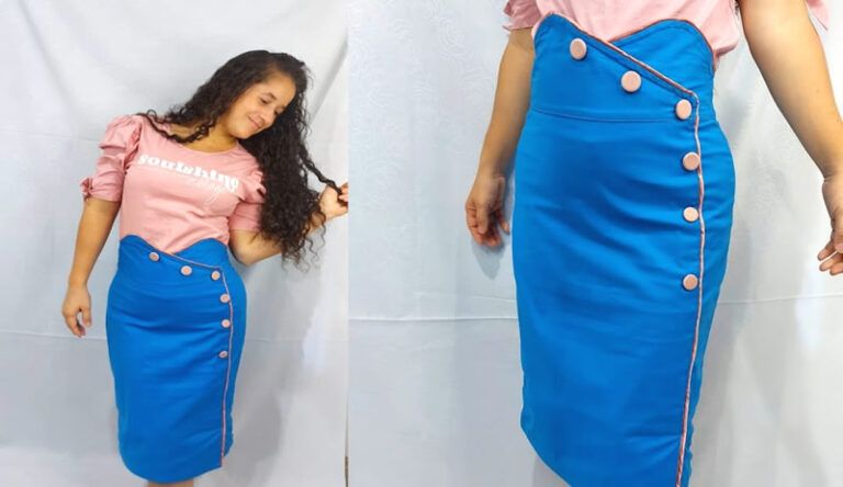 Falda moderna elegante