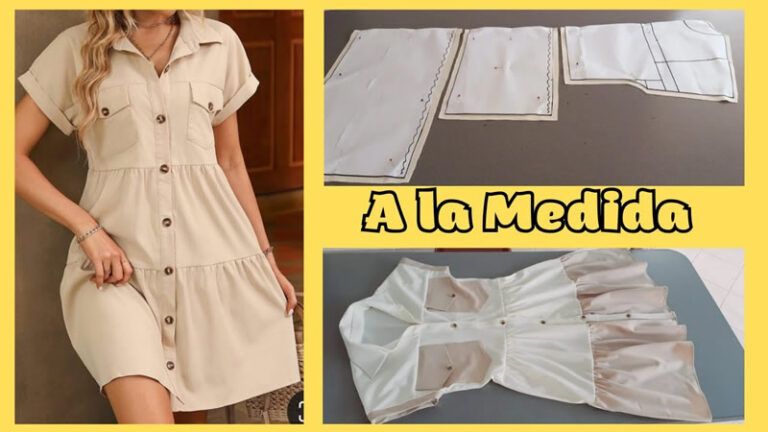 Vestido camisero a medida