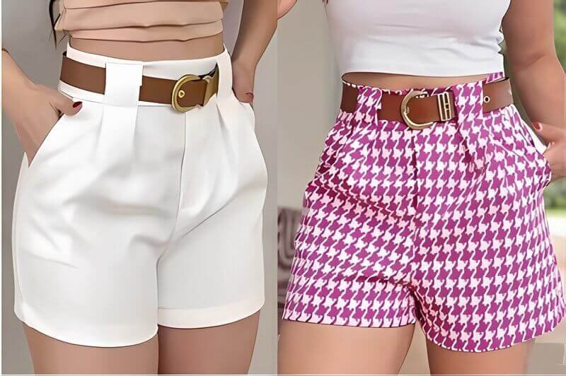 Shorts con presilla completa