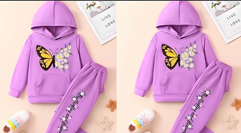 Suéter con capucha y pantalón