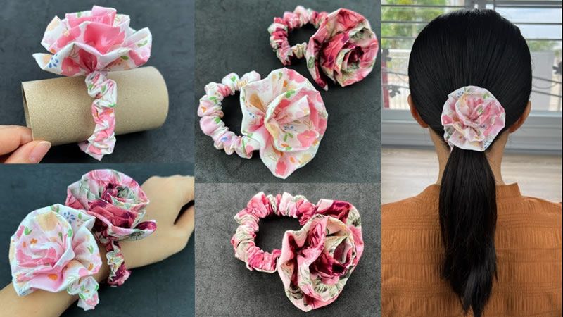 Coletero y brazalete flor