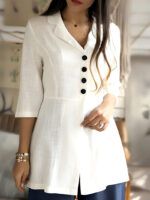 Blusa corte princesa para mujer