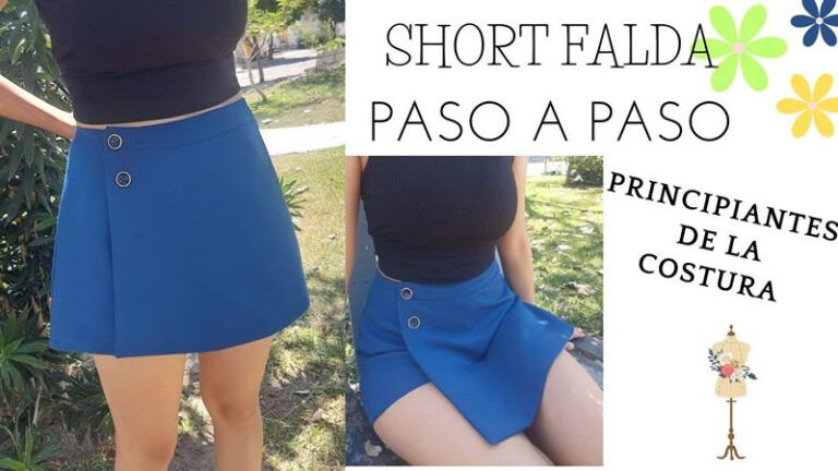 Short falda a medida fácil