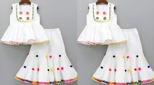 Top peplum para niños