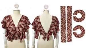 Blusa con diseño mariposa