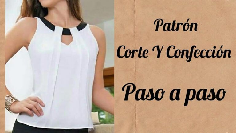 Blusa con Pliegues modernos